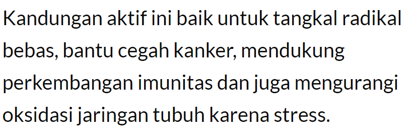 Kandungan Ekstrak Buah Nanas